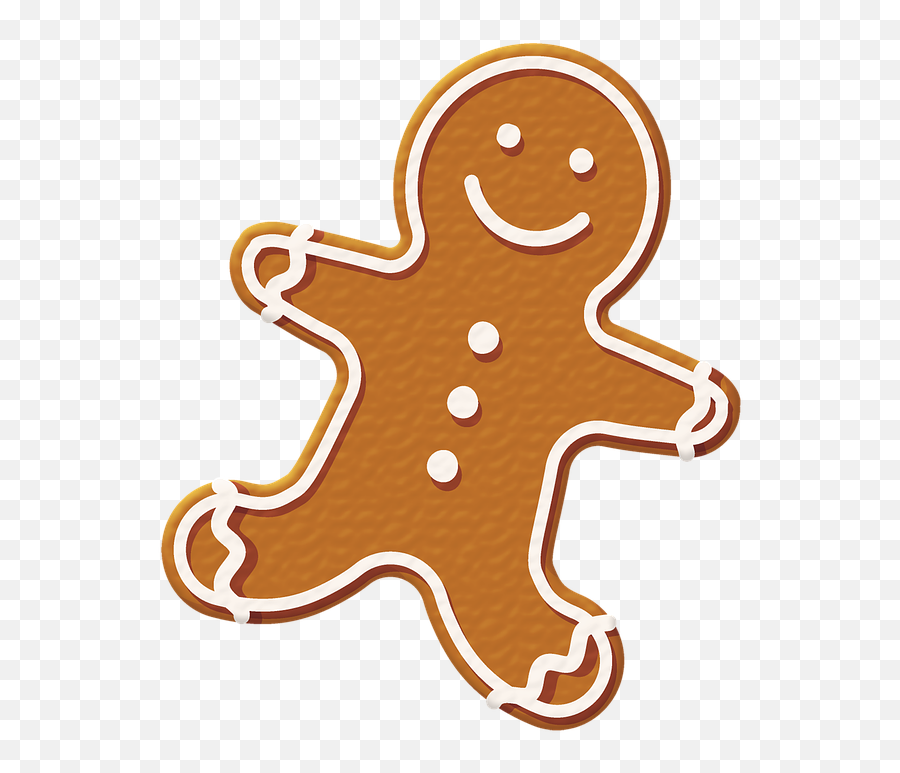 Ginger Bread - Gingerbread Png Clipart Emoji,Ginger Emoji Iphone