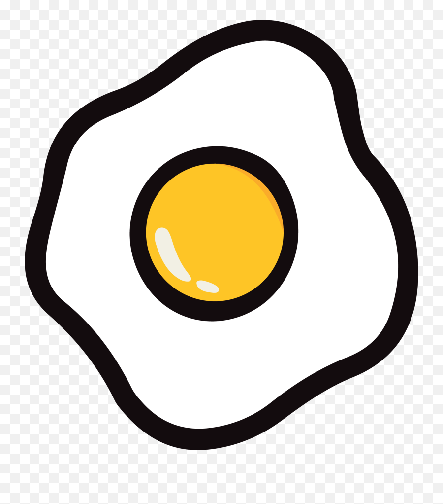 Half Egg Fried Free Png Image - Pngroyale Emoji,Fried Egg Emoji