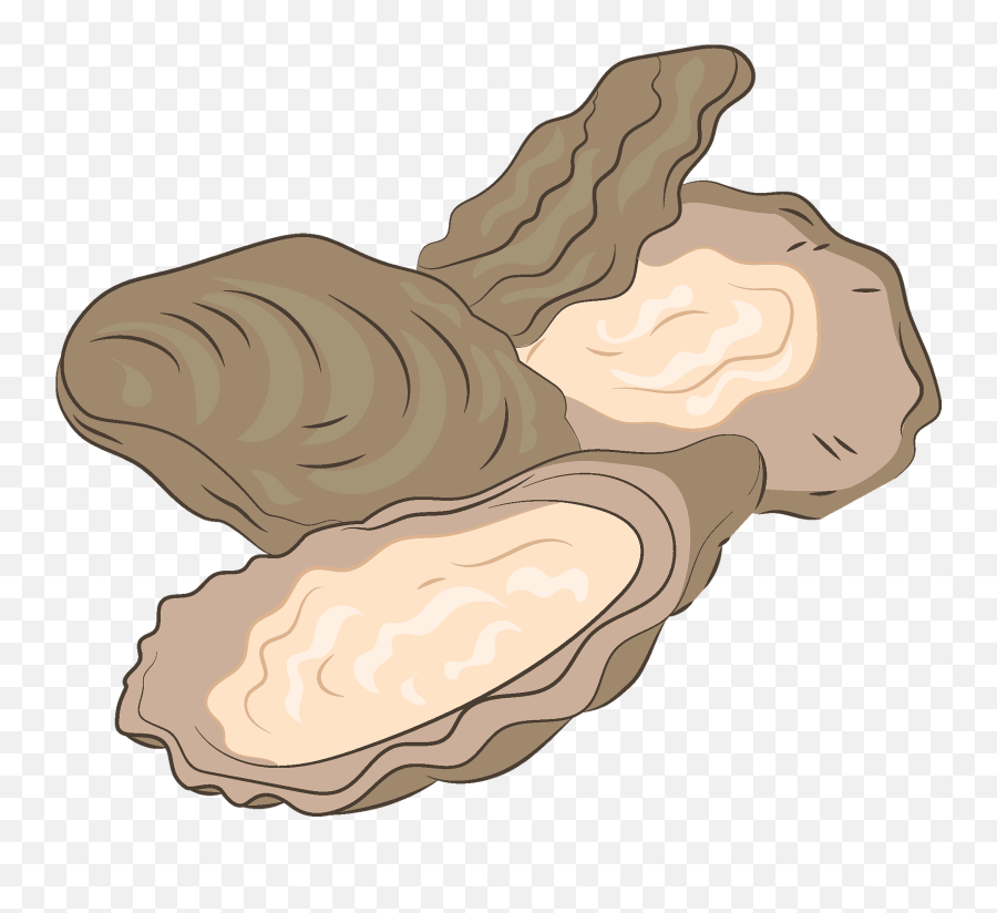 Oyster Clipart - Clip Art Of Oyster Emoji,Oyster Emoji