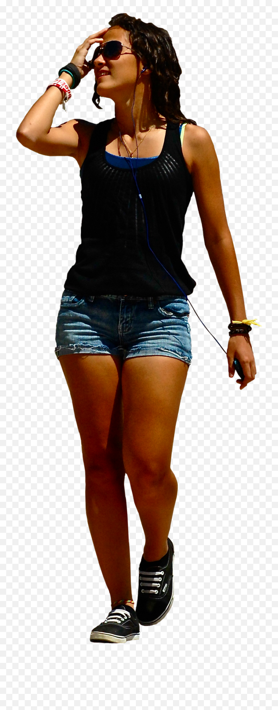 Jeans Clipart Denim Shorts Jeans Denim - Sexy Woman Walking Png Emoji,Emoji Shorts For Girls