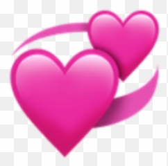 Corazones Corazon Rosa Emoji Sticker - Girly,Emojis Corazones