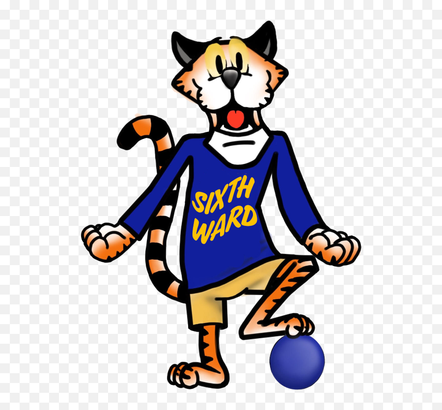 Tiger Clipart - Sixth Ward Elementary Logo Emoji,Clemson Tiger Emoji