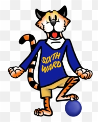 Tiger Clipart - Sixth Ward Elementary Logo Emoji,Clemson Tiger Emoji