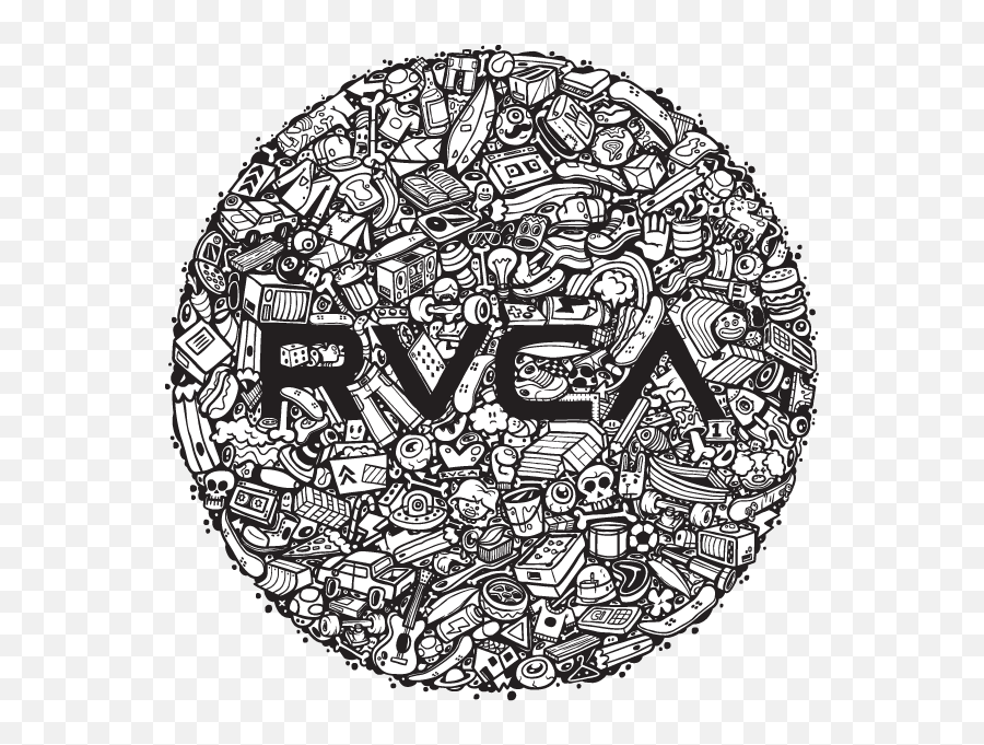 Logo Wallpaper Hd Rvca Logo Surf Stickers - Rvca Logos Emoji,Emotions Wallpaper Hd