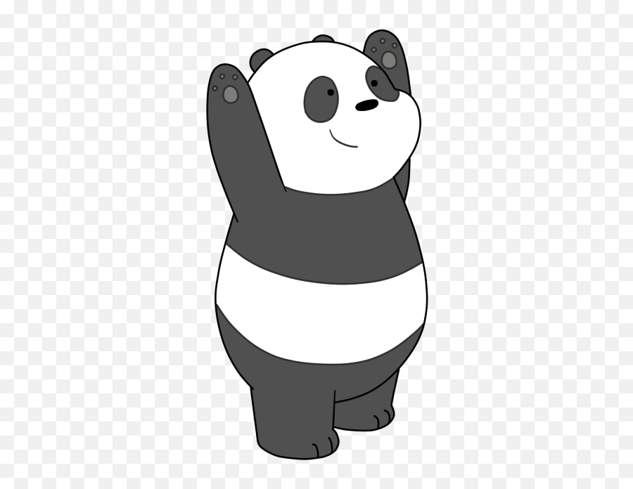 Cartoon Network - We Bare Bears Panda Png Emoji,Kik Polar Bear Emoji