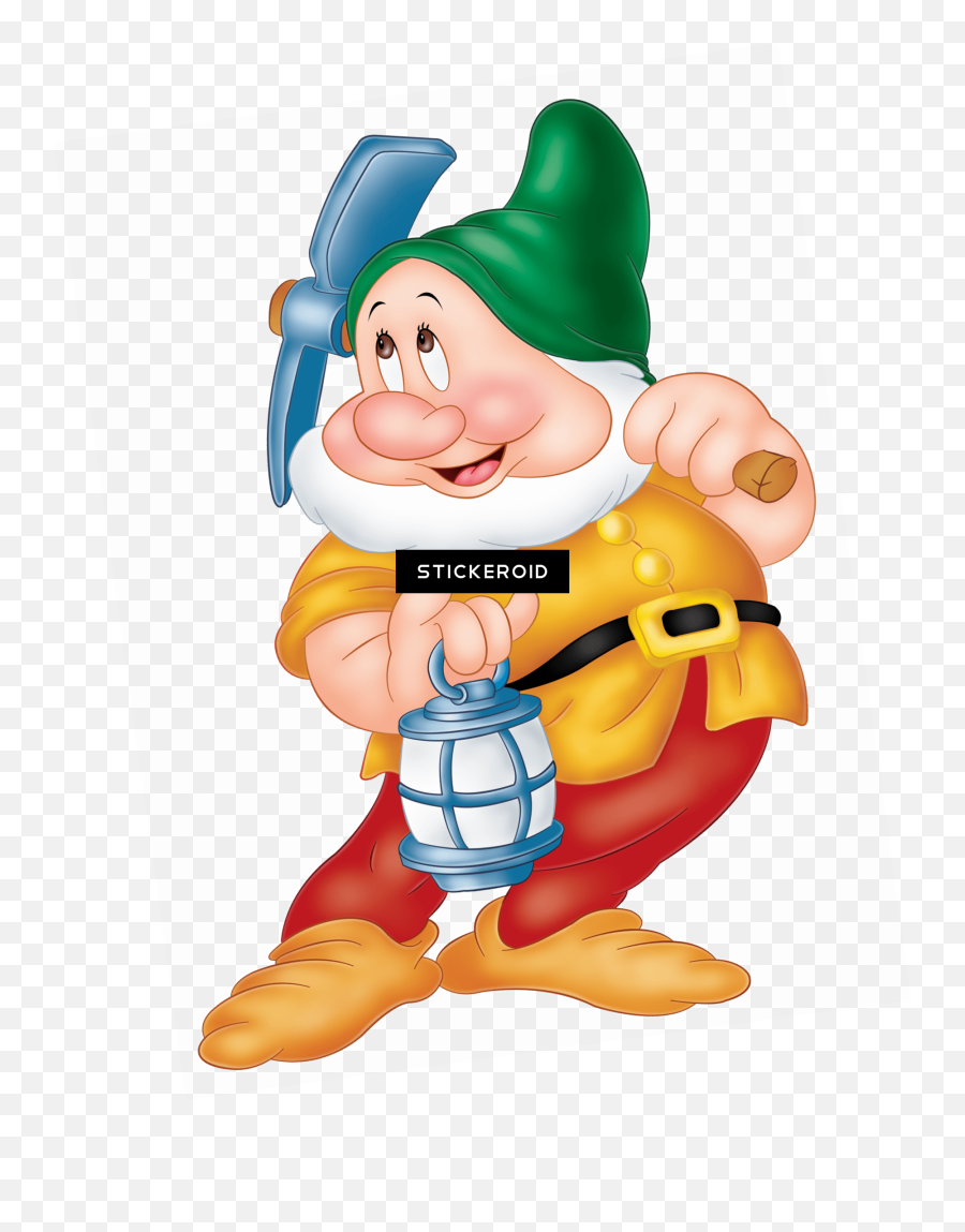 Snow White Sneezy Dwarf - Snow White Seven Dwarfs Clipart Emoji,Dwarf Emoji