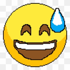 Pixilart - Emoji Shrinking And Growing Gif,Meh Worried Emoticon