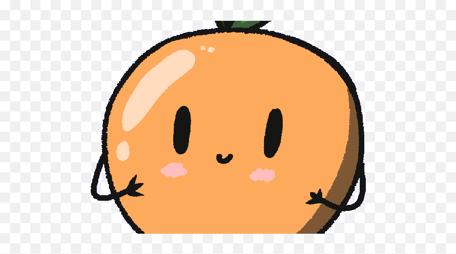 Cute - Arancia Gif Emoji,Peasants Rejoice Gif Emoticon