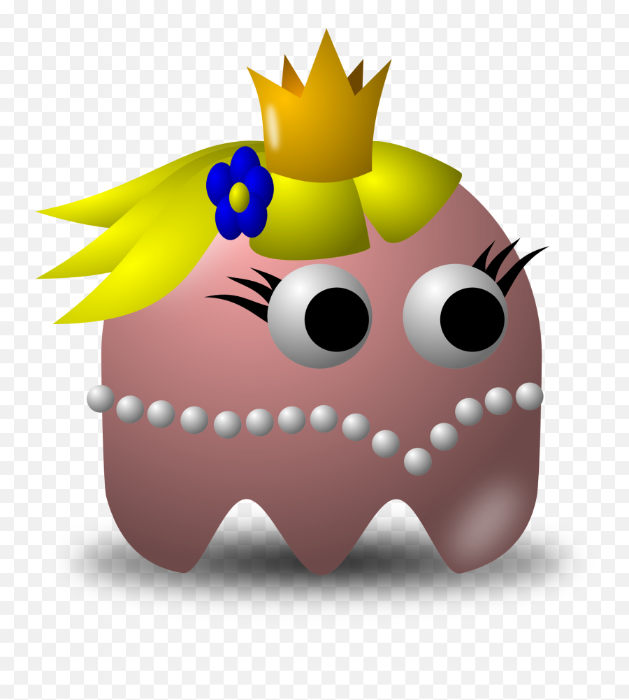 Clipart Of Pacman - Pacman Princess Emoji,Facebook Emoticons Pacman