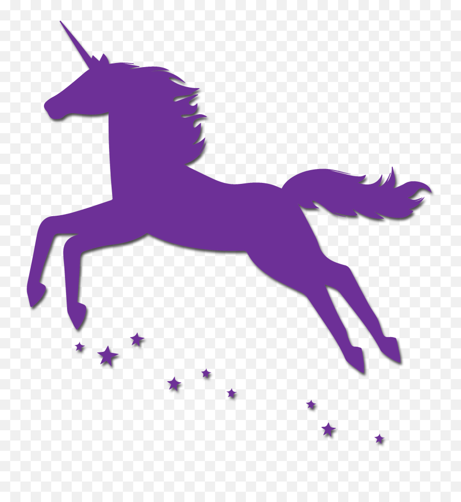 Free Transparent Unicorn Png Download - Silhouette Unicorn Clipart Emoji,Unicorn Emoji Silhouette