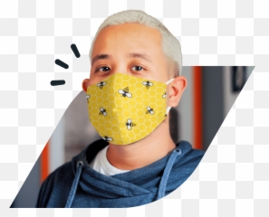 Custom Face Mask Printing From - Cool Facemask Png Emoji,Personalized Emoji