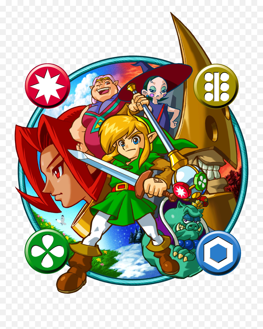 Codepen - The Legend Of Zelda A Look At The Timeline Legend Of Zelda Oracle Of Seasons Emoji,Triforce Heroes Throw! Emoticon