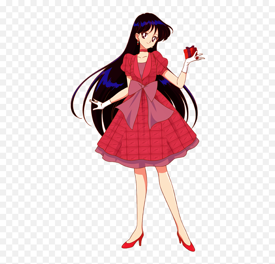 Download Hd Sailor Moon Images Hino Rei - Rei Hino Png Emoji,Rei Emojis Png