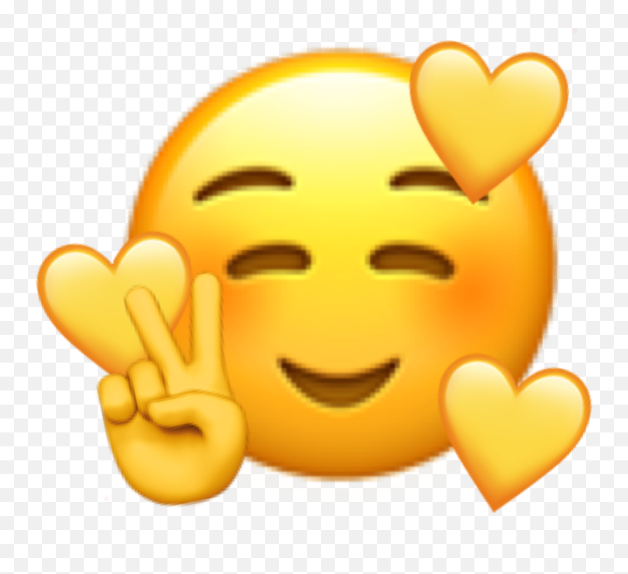 Emoji Yellow Yellowemoji Edit Sticker - Emoji Edits,Yellow Emoji Edit