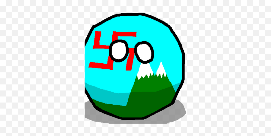 Goralenlandball - Liberia Countryball Emoji,Nazi Sign Emoticon