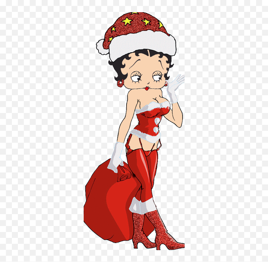 Betty Boop Christmas Cards - Quotes Merry Christmas Bettyboop Emoji,Betty Boop Emoji