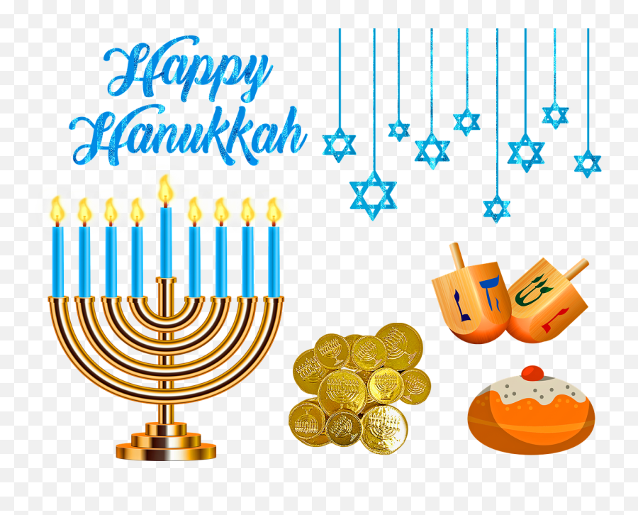 Hanukkah Pictures 2020 - Happy Hanukkah Emoji,Menorah Emoji