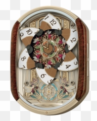 Seiko Qxm275brh Dancing Fairies - Musical Seiko Clock Emoji,Dancing Cursor -emoticon -peanut