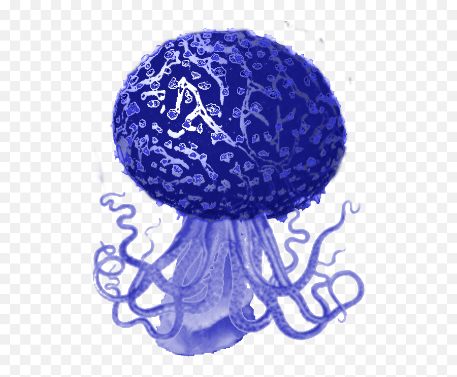 The Frozen Brain By Jason Renslow - Vintage Octopus Emoji,Brain Octopus Emotions