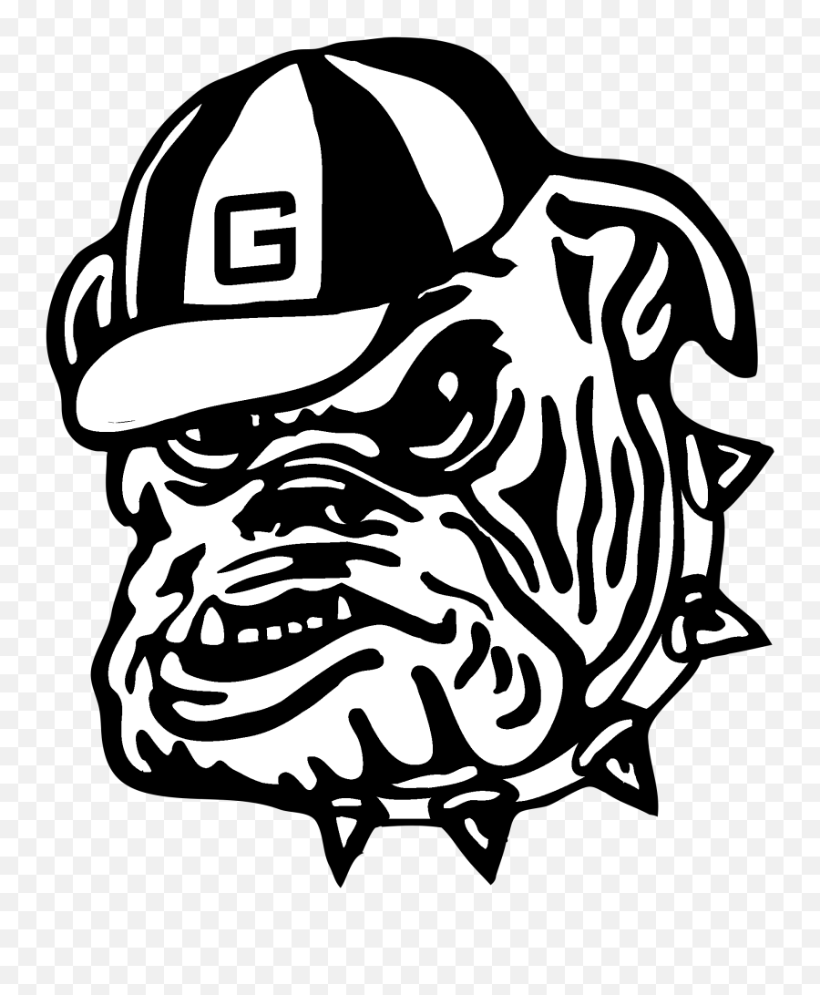 Georgia Bulldogs Logo Vector Free - Logo Georgia Bulldog Clipart Emoji,Gators Emoticon Beating Georgia Bulldogs