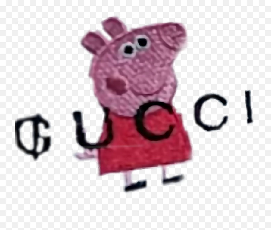 Gucci Sticker By None Of This Is Mine Just Sharing - Dank Peppa Pig Meme Emoji,Gucci Emoji