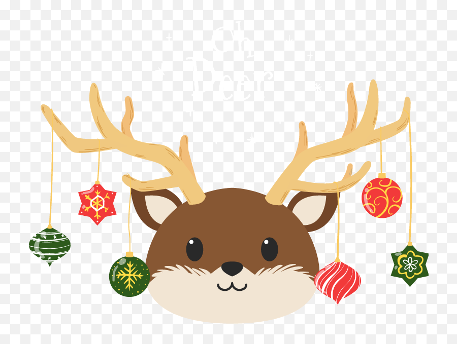 Oh Deer Balls Christmas Shirt - Reindeer Emoji,Christmas Mother Daughter Emoji