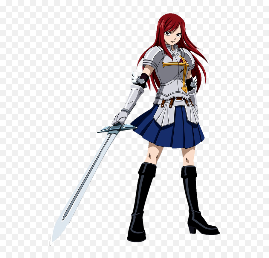 Gallery And Facts - Armor Erza Fairy Tail Emoji,Fairy Tail Erza Chibi Emoticon