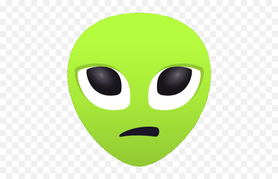 Ugh Alien Gif - Happy Emoji,Blank Stare Emoji