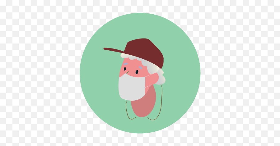 Men And Woman Face Vector Images And Illustration - Santa Claus Emoji,Bsb Emoticon