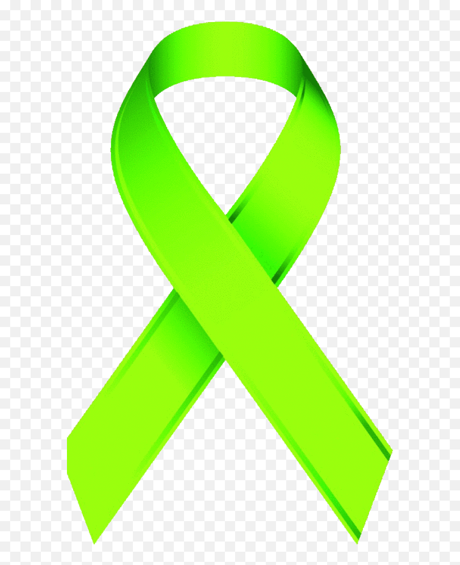 Lime Green Ribbon - Clipart Best Lime Green Cancer Ribbon Emoji,Green Ribbon Emoji