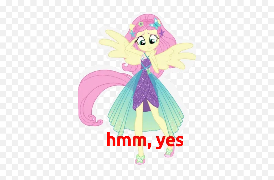 My Little Pony Friendship Is Magic And My Little Pony Emoji,The Emotions Of Fluttershy