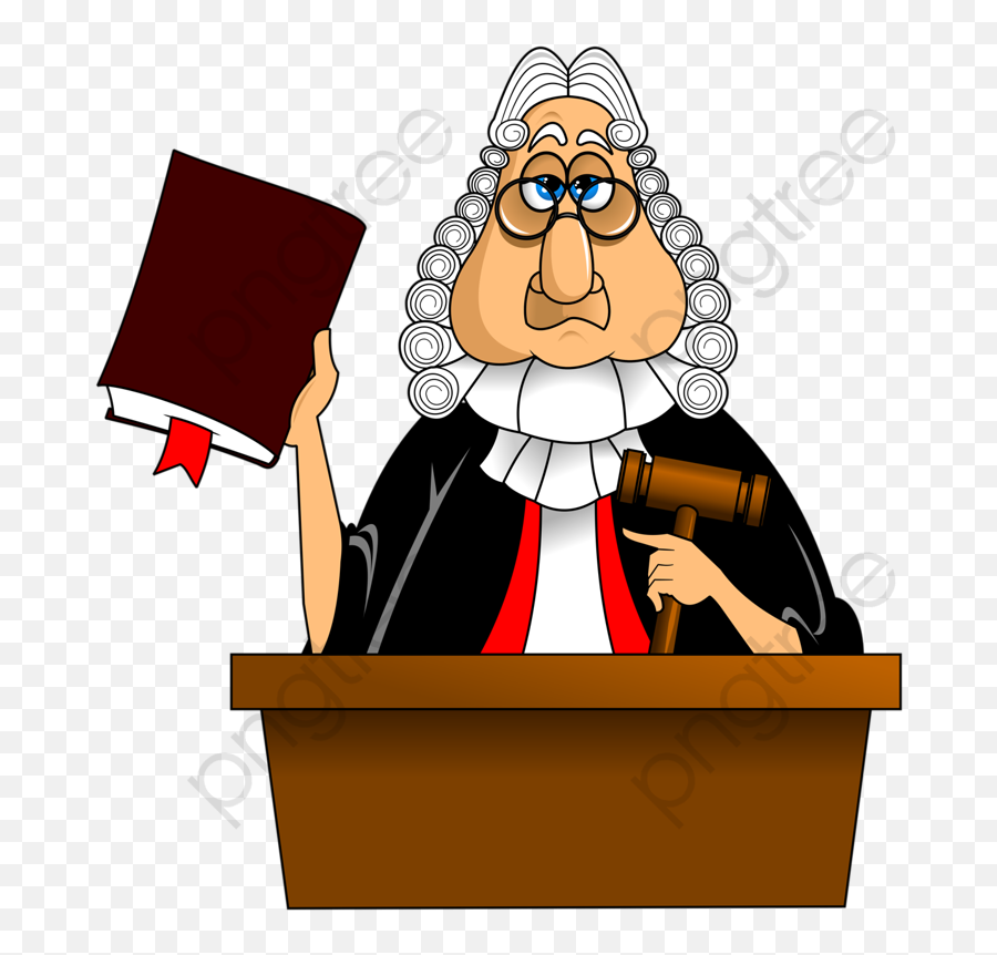 Judge Clipart - Judge Cartoon Emoji,Judge Hammer Emoji