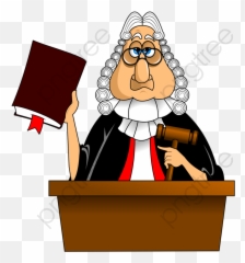 Judge Clipart - Judge Cartoon Emoji,Judge Hammer Emoji