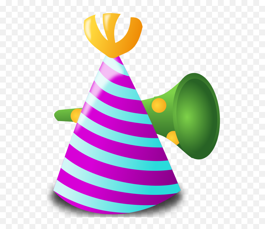 Free Party Blower Transparent Background Download Free Clip - Birthday Stuff Png Emoji,Emoji Backgrounds Maker