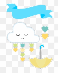 220 Ideas De Party Theme Clouds Rainbow U0026 Umbrella Nubes Emoji,Como Hacer El Glaseado Para Torta De Emojis