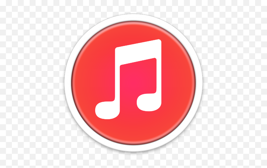 Itunes Red Icon Orb Os X Iconset Osullivanluke Emoji,Orb Emoji