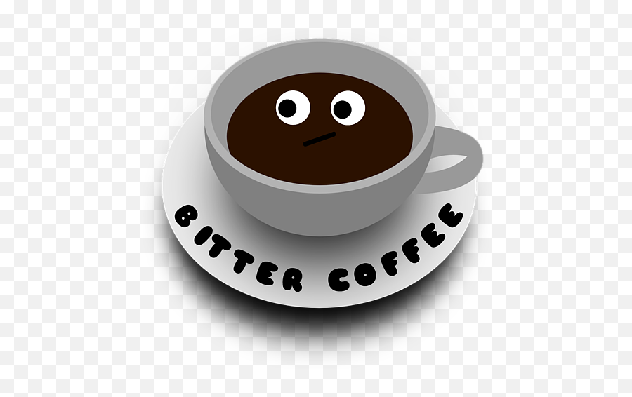 Bitter Coffee Funny Coffee Pun T - Shirt For Sale By Dogboo Emoji,Cafe Emoji