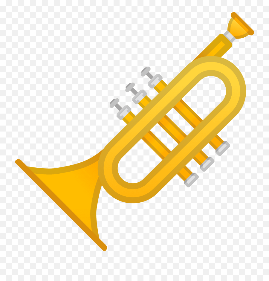 Trumpet Emoji - Trumpet Emoji,Trumpet Emoticon