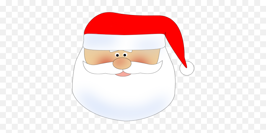 Free Santa Face Png Download Free Clip Art Free Clip Art - Santa Face Clip Art Emoji,Black Santa Emoji