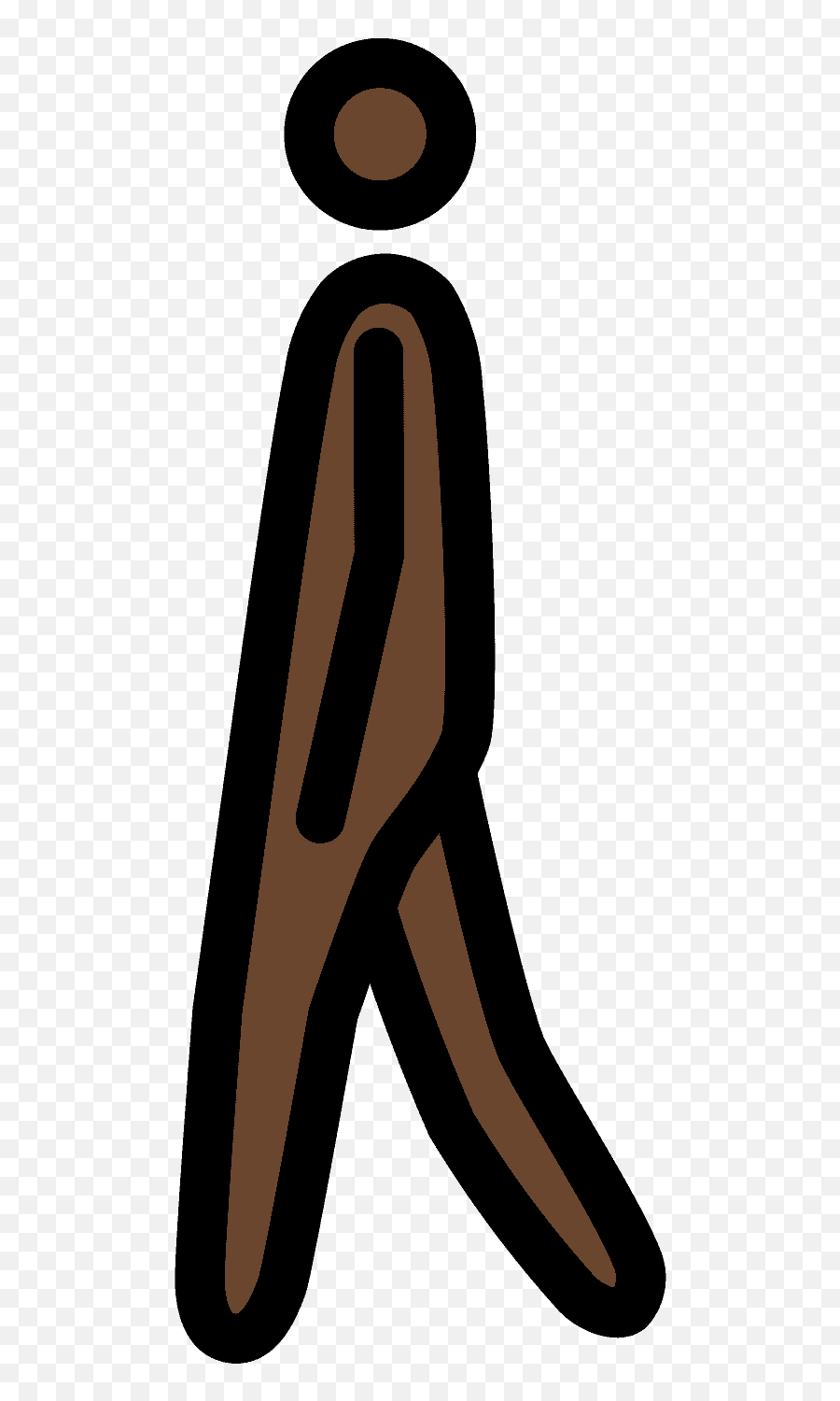 Man Walking Emoji Clipart - Emoji,Black Man Dancing Emoji