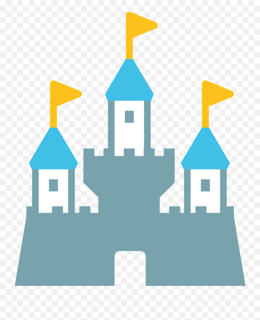 Fileemoji U1f3f0svg - Wikipedia Disney Castle Emoji Png,First Place Emoji