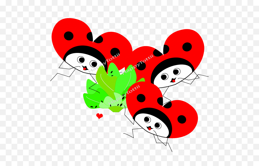 New Emoticons U2013 Happytottii - Dot Emoji,Ladybug Emoticon