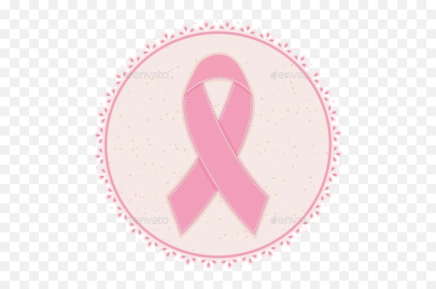 Pink Pinkribbon Breastcancer Ribbon - Breast Cancer Awareness Clipart Emoji,Breast Cancer Ribbon Emoji