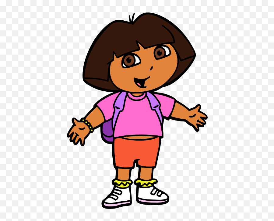 Dora The Explorer Svg - Dora Clip Art Emoji,Explorer Emoji