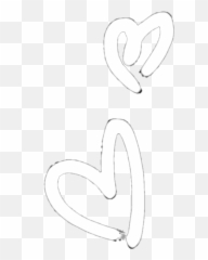 White Heart Coeur Blanc Love Sticker - Language Emoji,Emoji Coeur Blanc