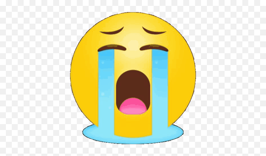 Crying Emoji Gif - Crying Emoji Sad Discover U0026 Share Gifs Crying Emoji Gif Png,Embarrassed Emoji