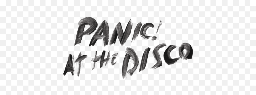 Panic Panicatthedisco Sticker - Transparent Background Panic At The Disco Logo Emoji,Emo Rock Emojis