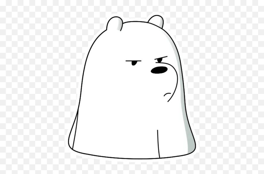 Bttv U0026 Fftv Emotes - We Bare Bears Ice Bear Stiker Emoji,Frankerz Text Emoticon