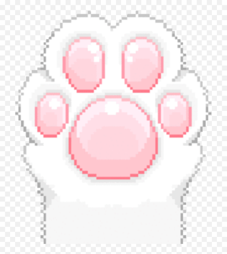 Cat Paw Sticker - Spacer Gif Emoji,Cat Paw Emoji