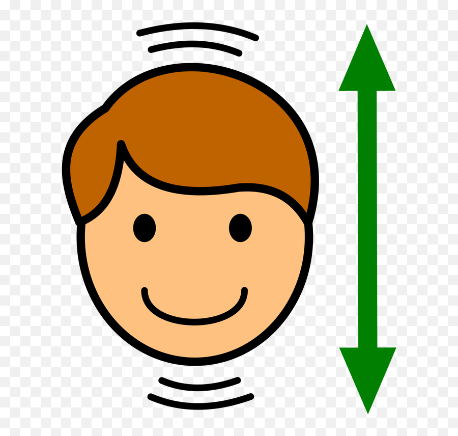 Symbol Verbs N - Nod Clipart Png Emoji,Nod Head Emoticon